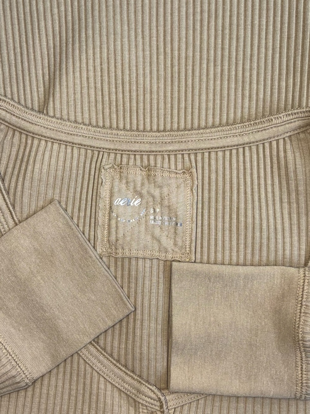 Aerie - Ribbed Henley - Picture 6 of 9
